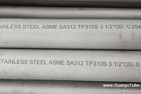 310S Stainless Steel Pipe ASME SA312 ASTM A312 310 310S 310H Stainless Steel Piping